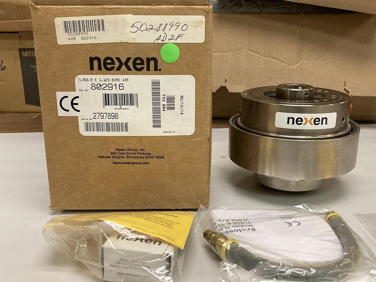 Nexen,TL30A/2 E 1.125 802916,Flange Mounted Pneumatic Clutch-Brake