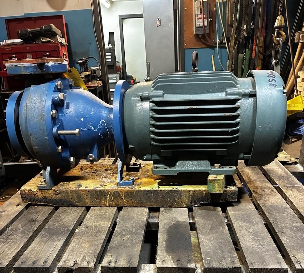 Used FTI,UC436BOC,Centrifugal Pump 15HP 460V 3500RPM