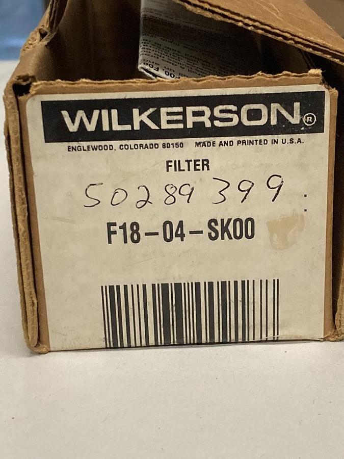 Wilkerson,F18-04-SK00,Compressed Air Filter