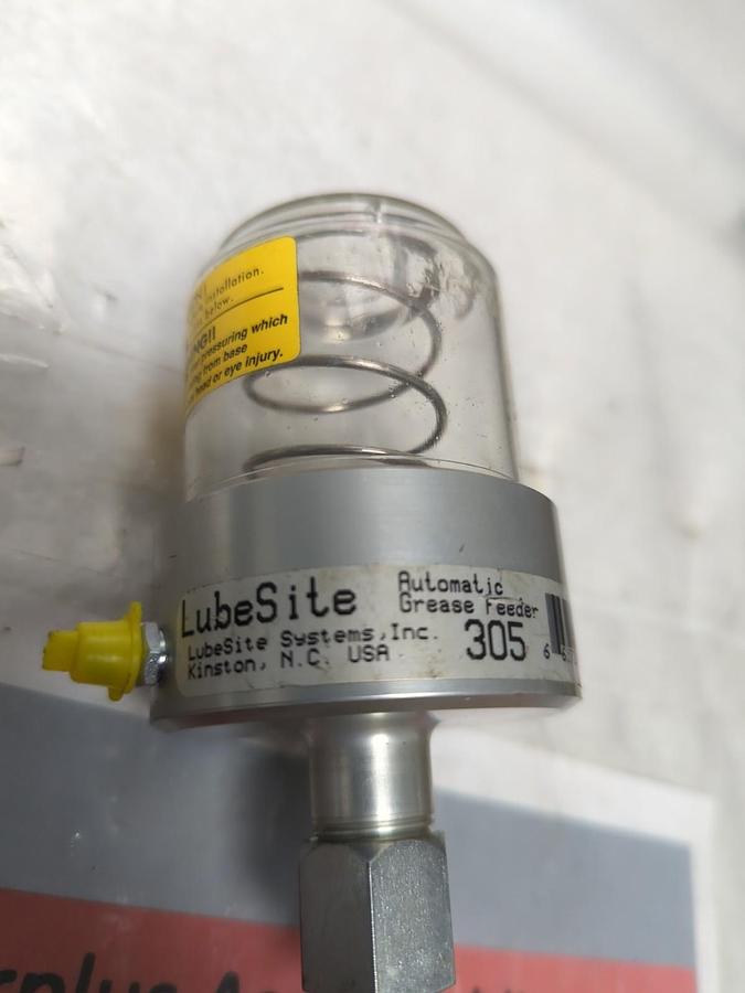 Used LUBESITE,305,AUTOMATIC GREASE FEEDER PRE-OWNED