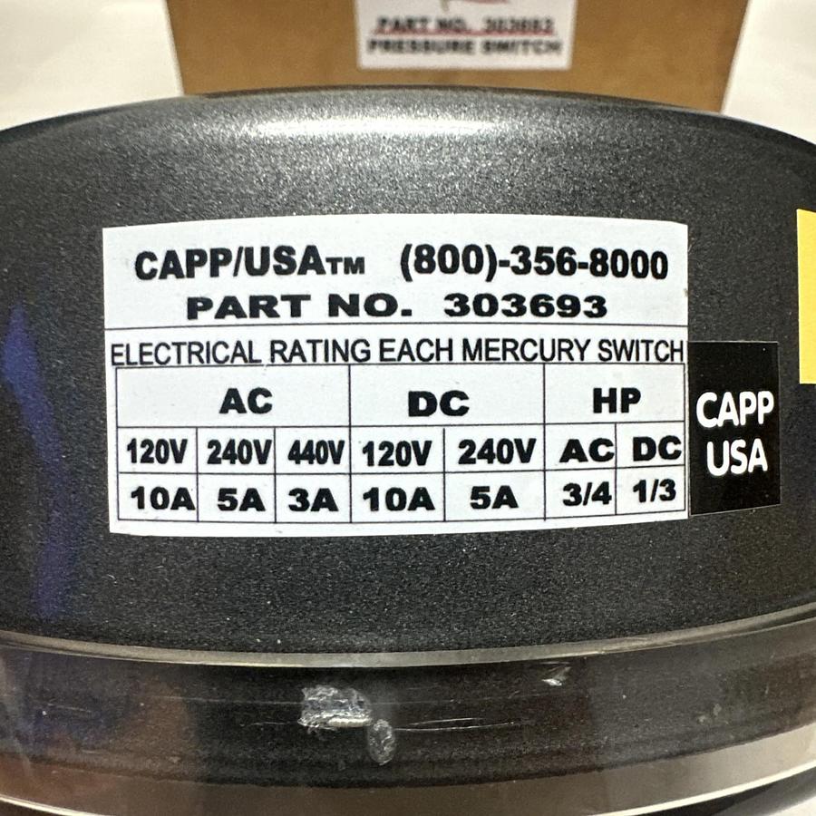 Capp-USA,303693,Pressure Switch