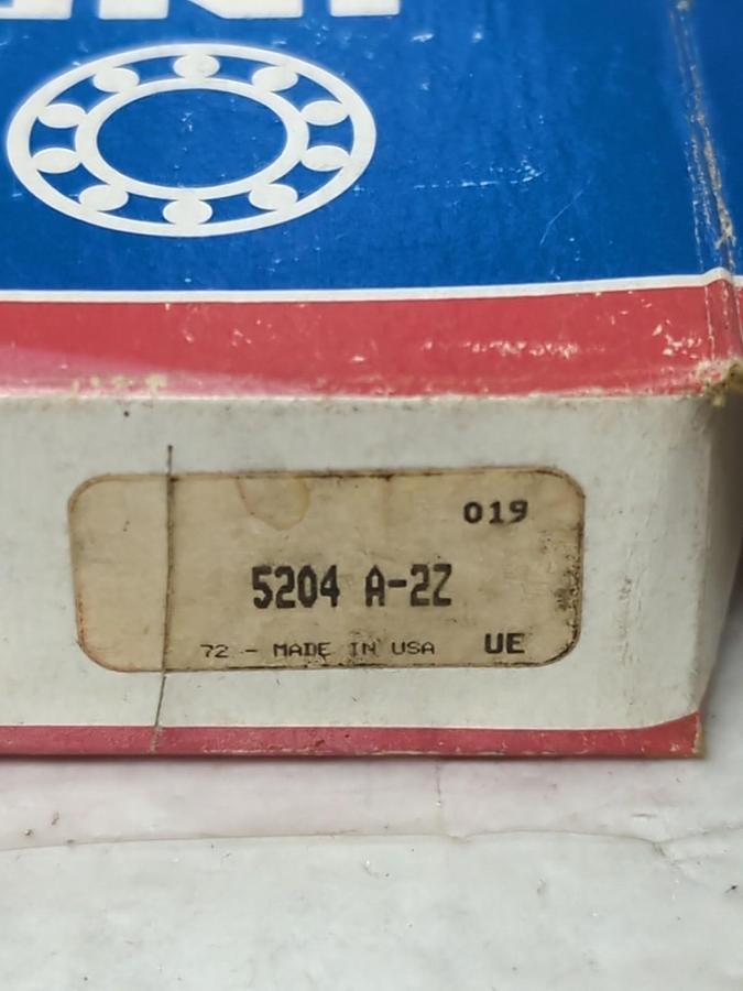 SKF,5204-A2Z,DEEP GROOVE BALL BEARING NOS