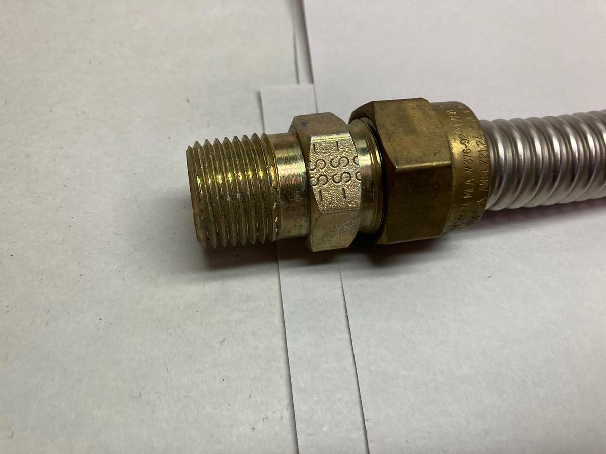 Dormont,Model 30 1650,Stainless Steel Gas Connector 1/2 Inch ID