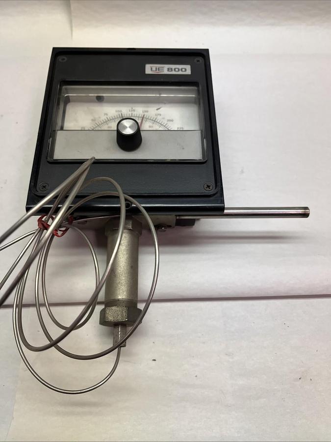 Used UE UNITED ELECTRIC,800-6BS,TEMPERATURE CONTROLLER SWITCH 0-250F 15A 480VAC