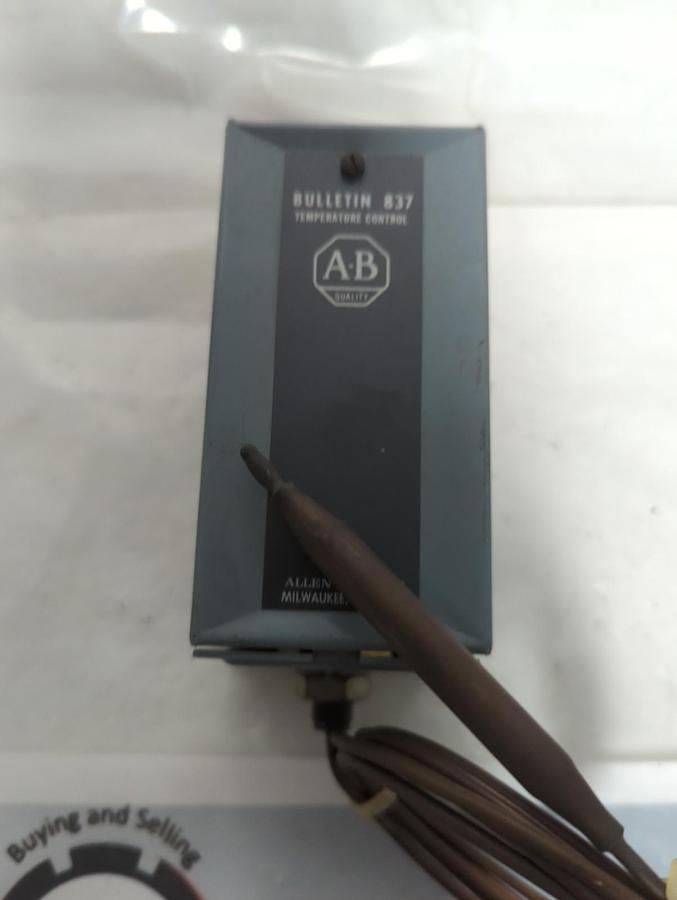 Used ALLEN BRADLEY,837,TEMPERATURE CONTROL SWITCH PRE-OWNED