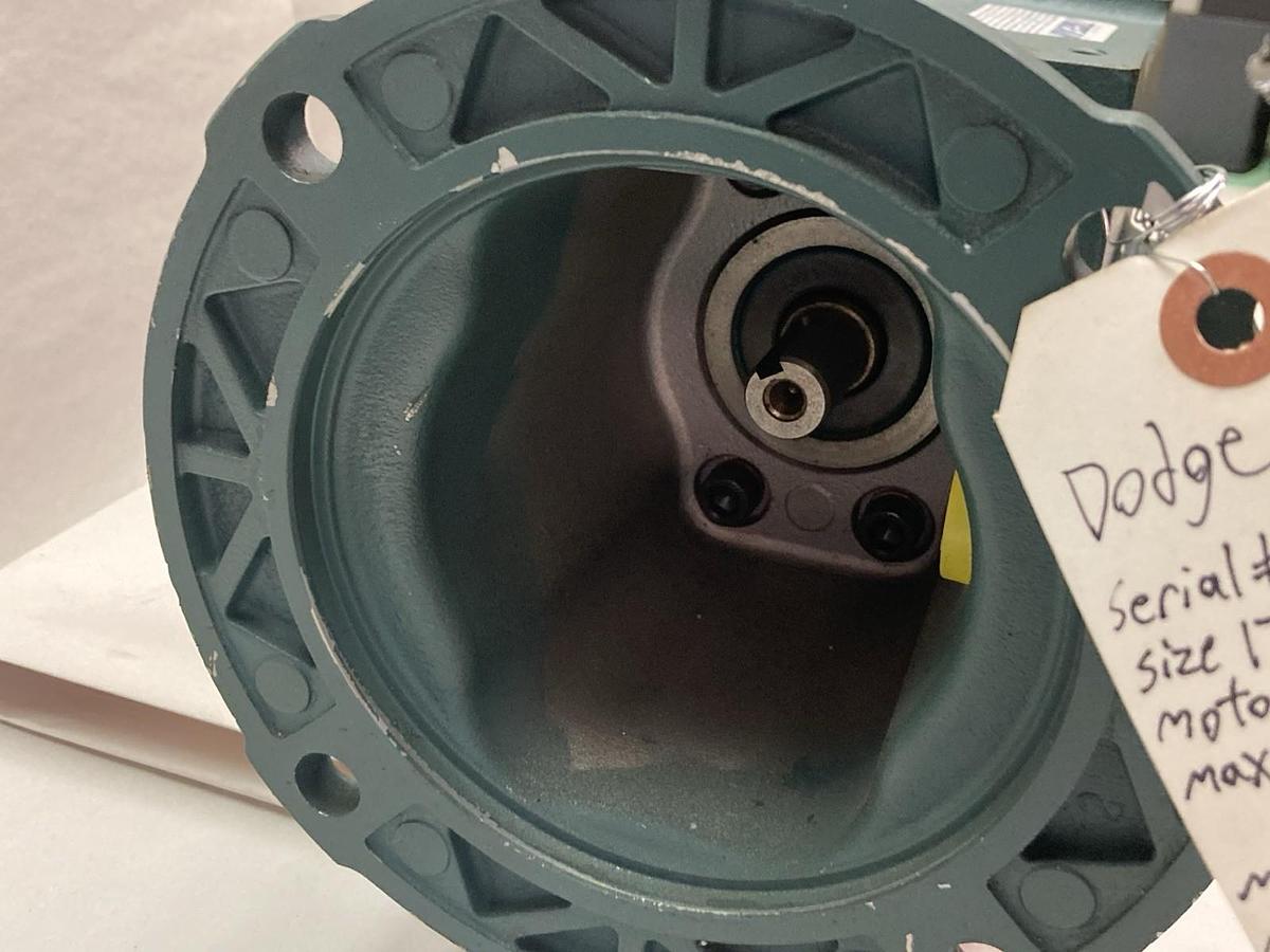 Used Dodge Tigear,PT217990 002,Worm Gearbox Reducer Ratio 30:1 Motor A Size 17