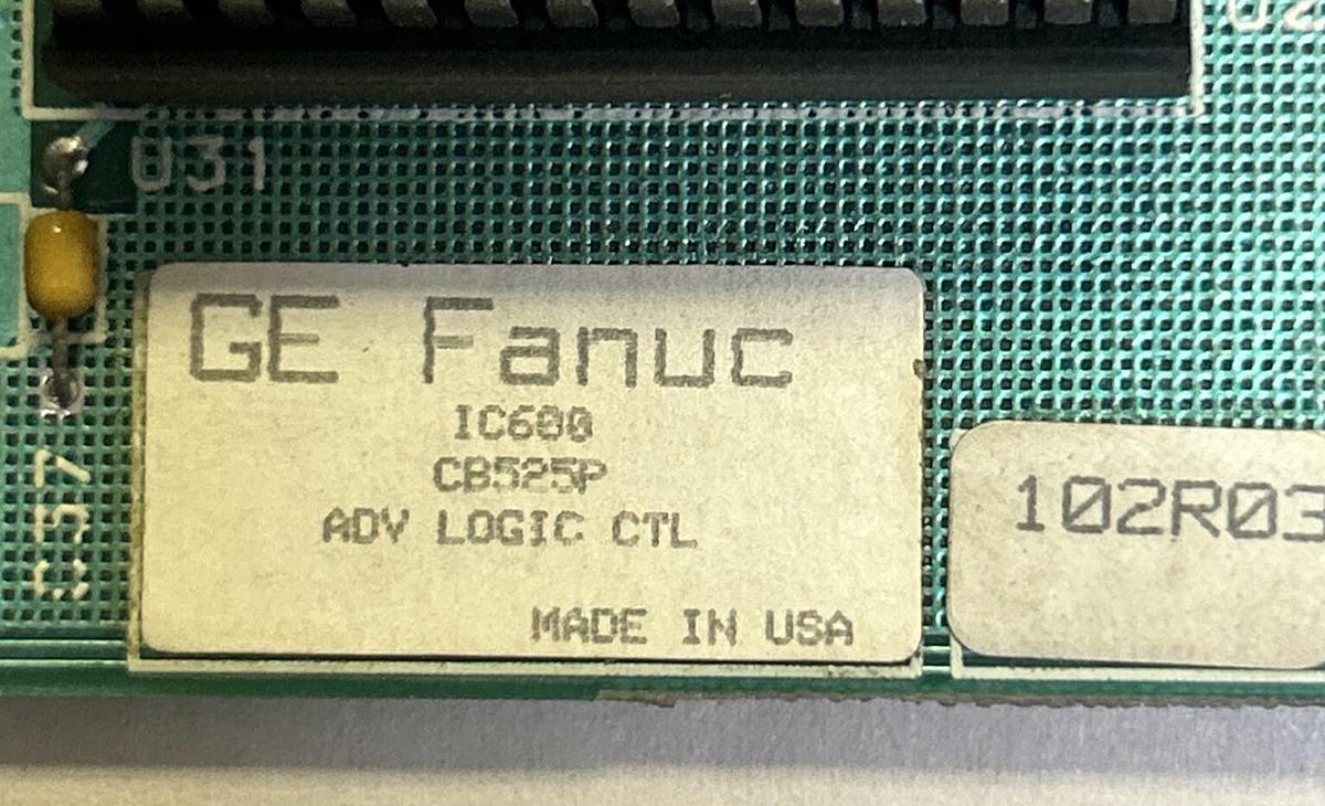 Used GE FANUC,IC600CB525P,CONTROL BOARD MODULE