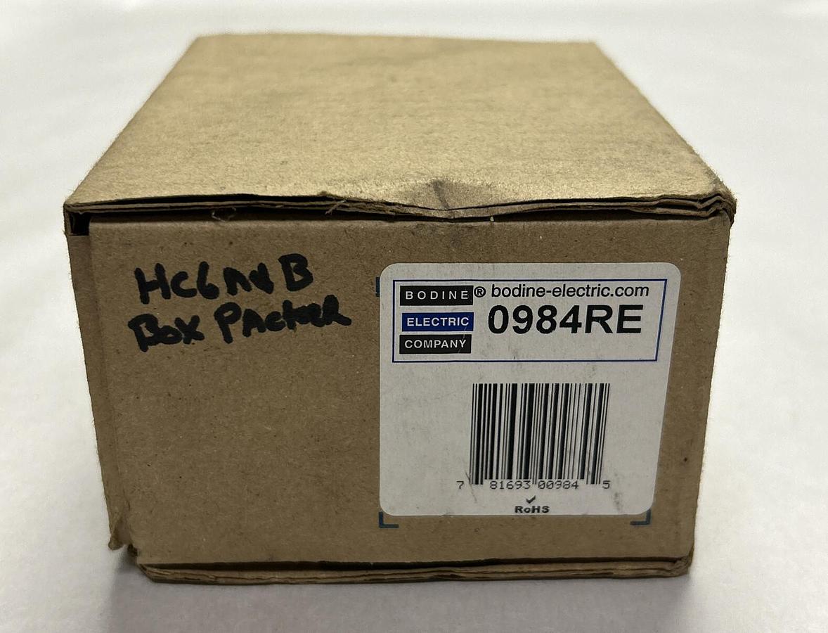 Used BODINE ELECTRIC,0984RE,TERMINAL BOX KIT NEW