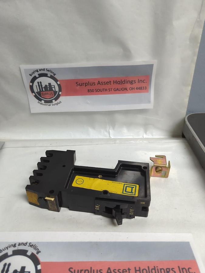 Used SQUARE D,FY-14015-A,CIRCUIT BREAKER I-LINE 1-POLE 15 AMP 277VAC 15A 1-POLE