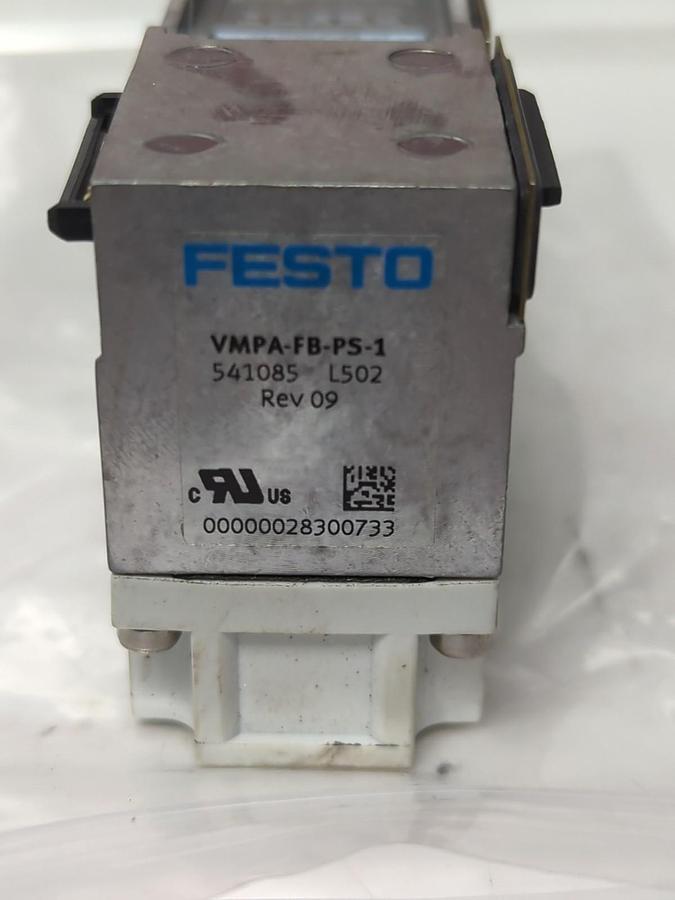 Used FESTO,VMPA1-FB-PS-1,ELECTRONICS SUB BASE PRE-OWNED