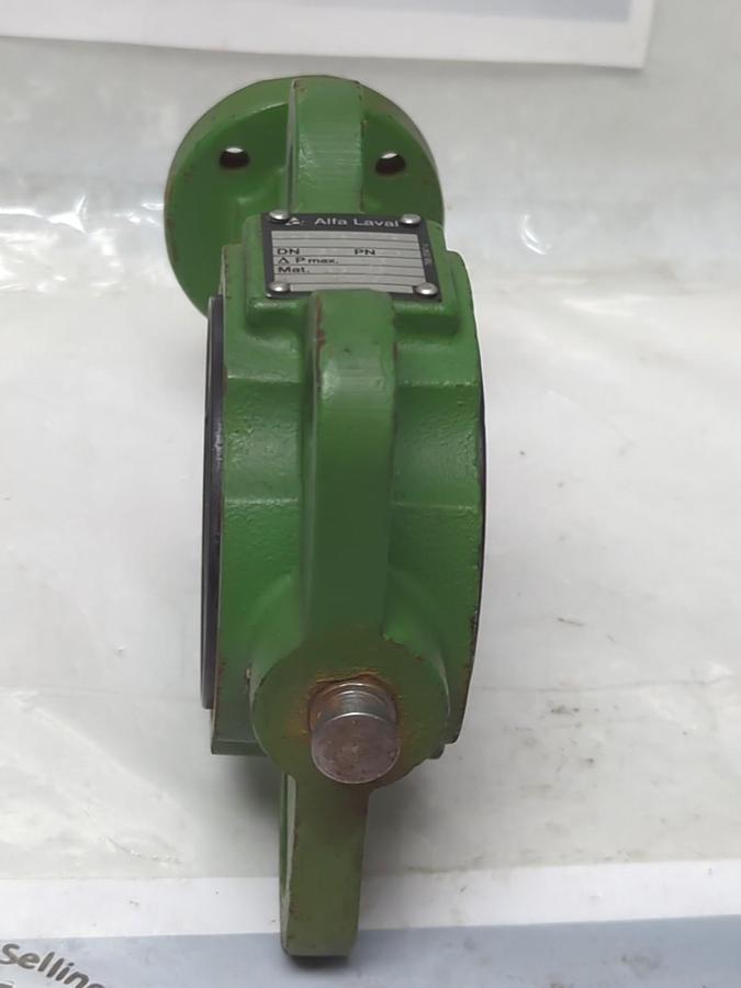 Used ALFA LAVAL,AHBD2B100F,BUTTERFLY VALVE PRE-OWNED