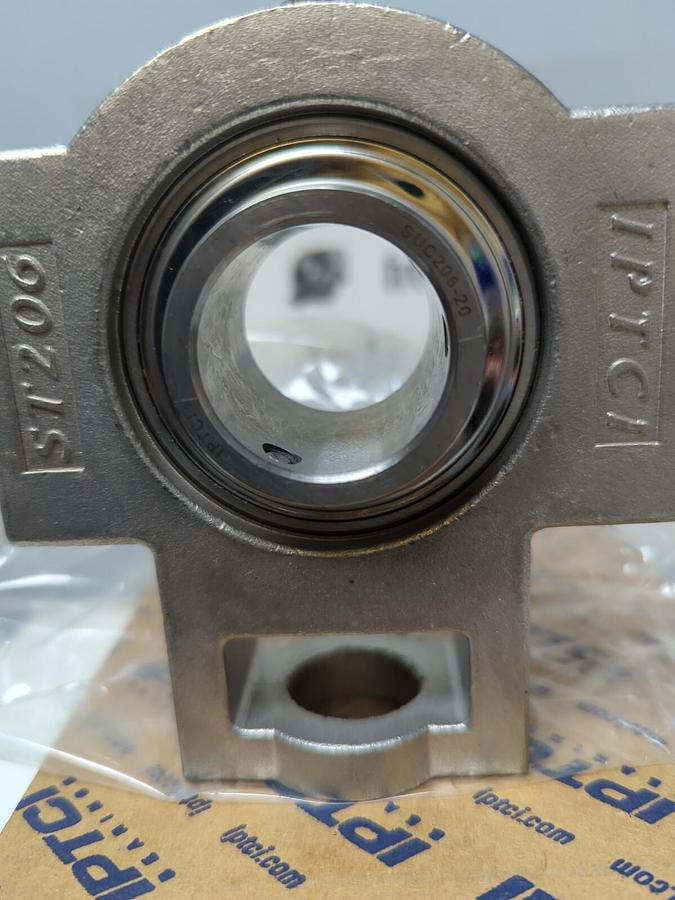 IPTCI,SUCST206 20,SET SCREW LOCK STAINLESS STEEL TAKE-UP BEARING 1-1/4 IN BORE