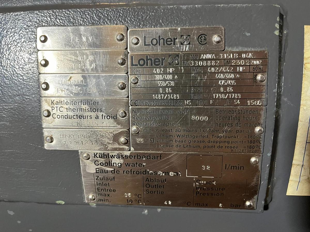 Used LOHER,ANWA-315LB-04K,402/442HP DUAL SHAFT MOTOR 460V 1790RPM