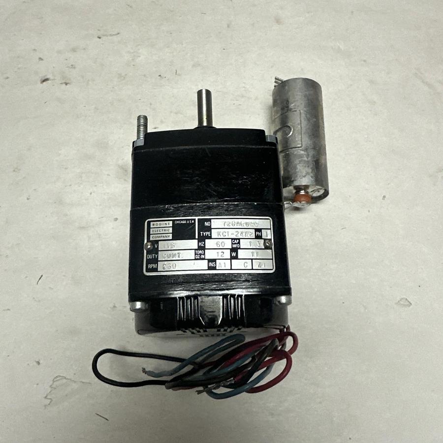 Bodine,KCI-24A2,Single Phase 115V 11W 260RPM Motor