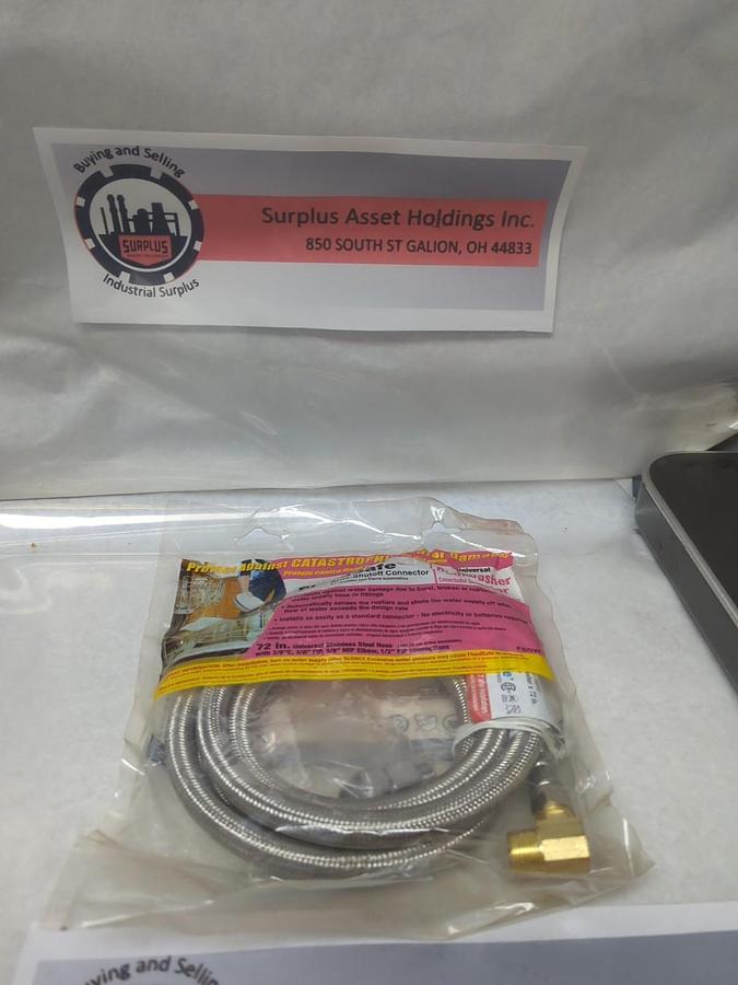 WATTS,FSDW72,DISHWASHER AUTO-SHUTOFF CONNECTOR 72 IN  STAINLESS STEEL HOSE NOS