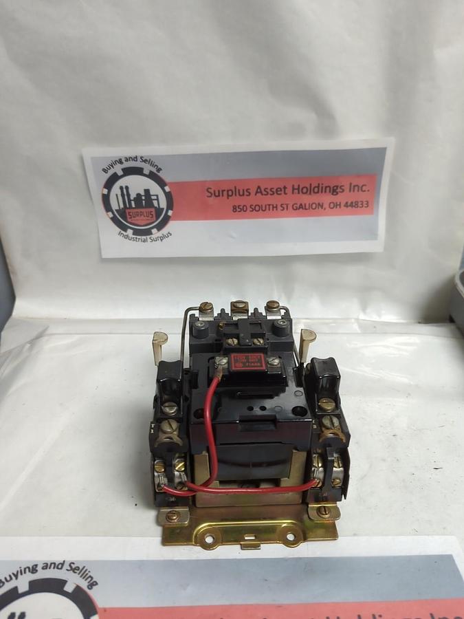 Used ALLEN BRADLEY,709BOD,MOTOR STARTER SERIES K SIZE 1 PRE-OWNED