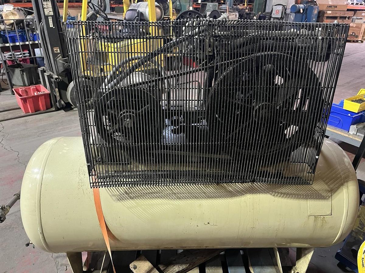 Used INGERSOLL RAND,2545E10, AIR COMPRESSOR 10HP 2 STAGE 230/460V 3PH