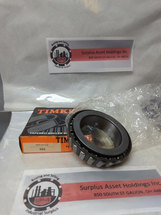 TIMKEN,685,ROLLER BEARING CONE NOS