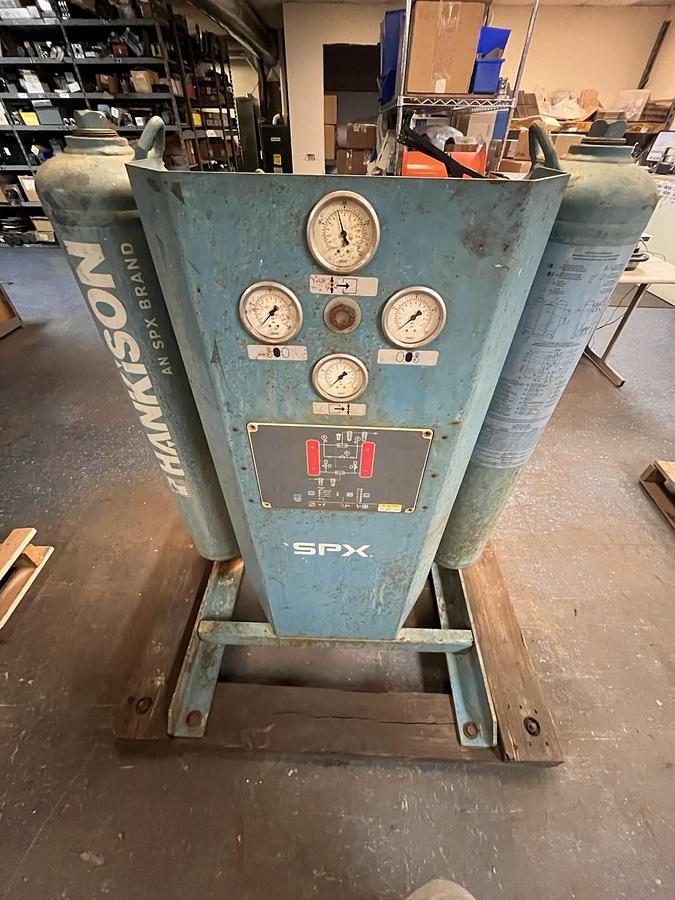 Used SPX HANKINSON,HHL40,REGENERATIVE DESICCANT COMPRESSED AIR DRYER 40CFM 1PH