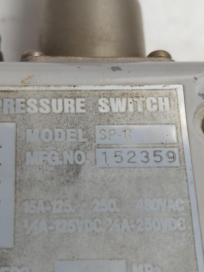 Used ACT ELECTRIC,SPR-150,PRESSURE SWITCH PRE-OWNED