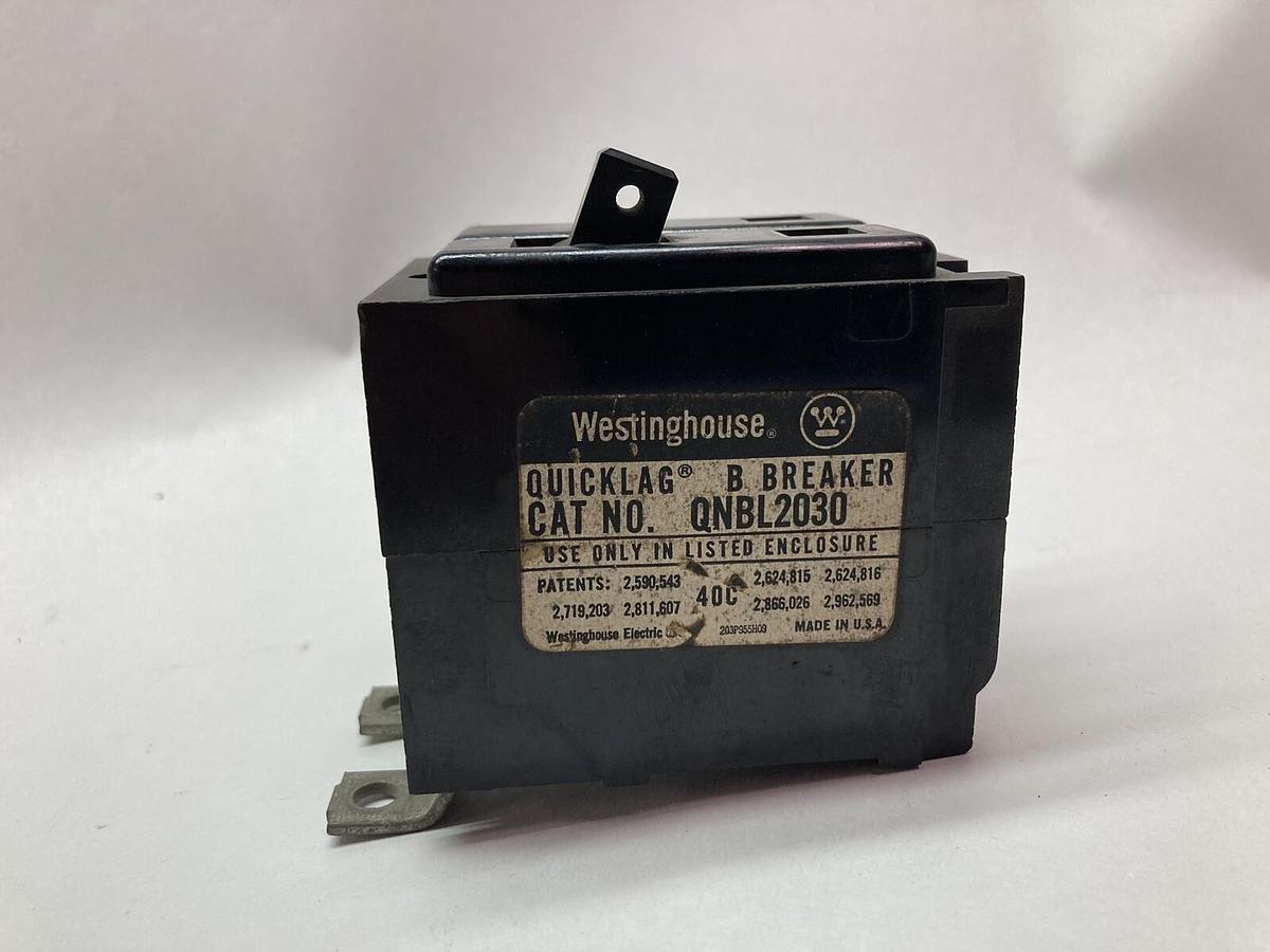 Used Westinghouse,QNBL2030,Circuit Breaker