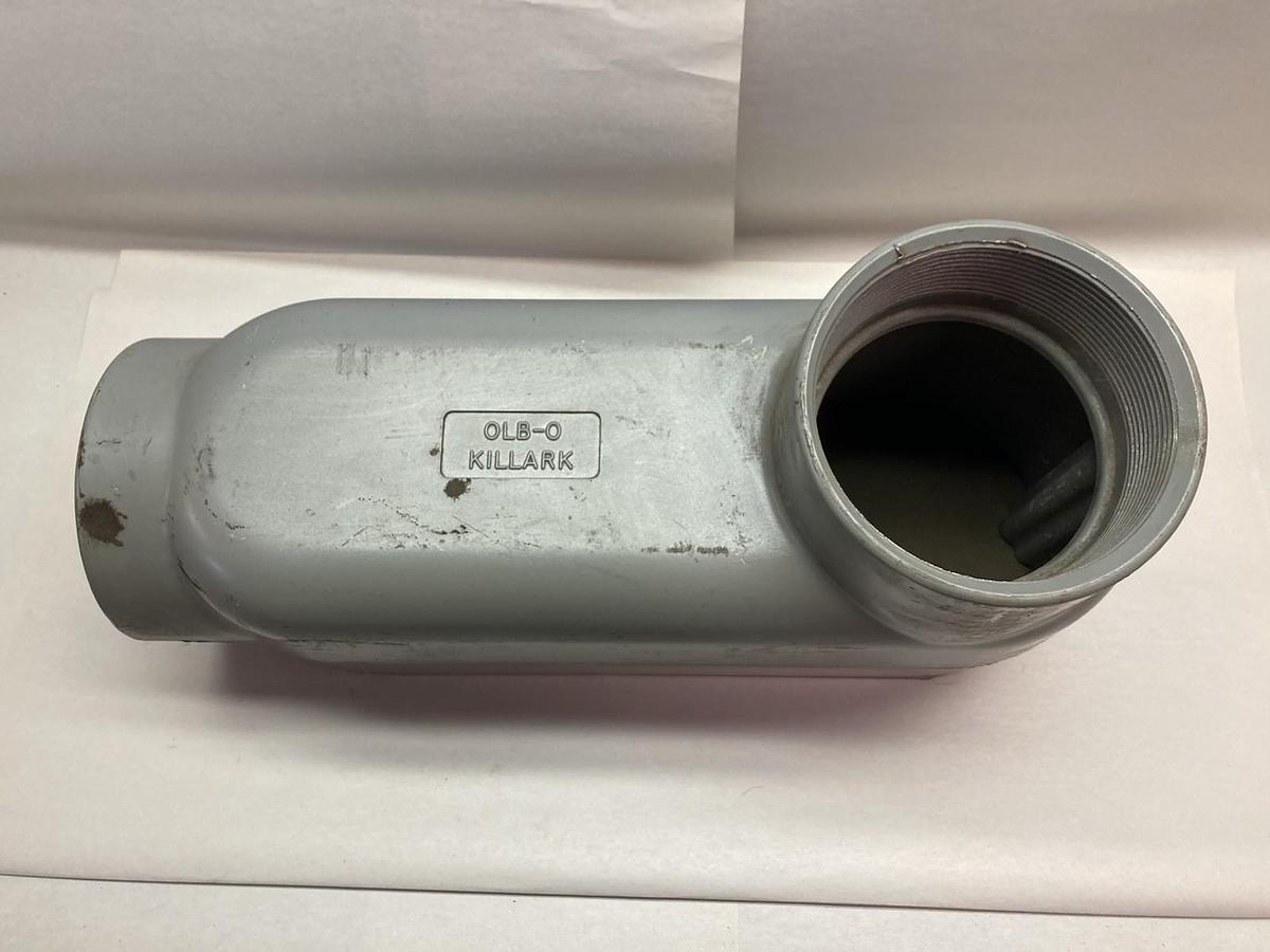 Used Killark,OLB-O,Cable Conduit Body 4-1/2 inch Bore