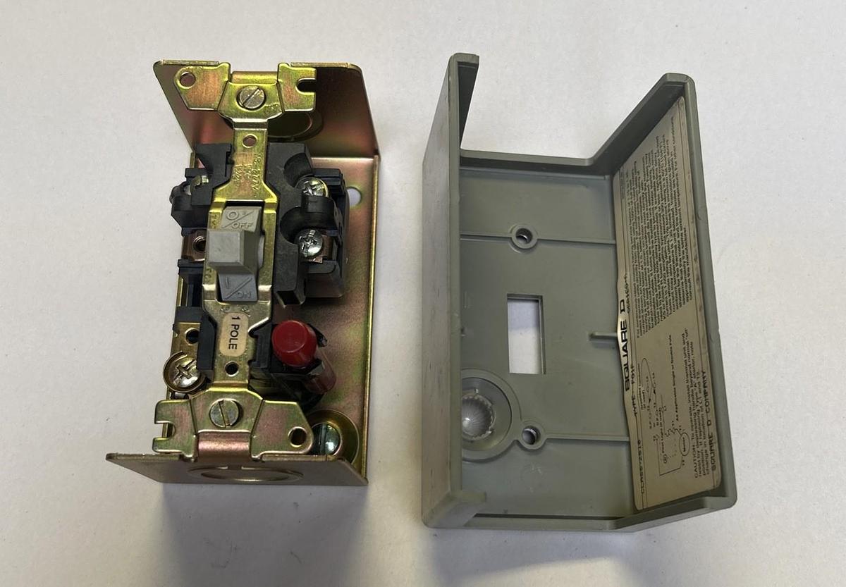 SQUARE D,2510FG1P,MANUAL MOTOR STARTER NOS