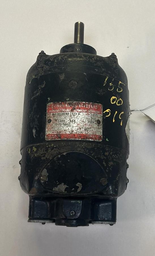 Used GENERAL ELECTRIC,5BC46AB1572A,TACHOMETER GENERATOR 1000RPM