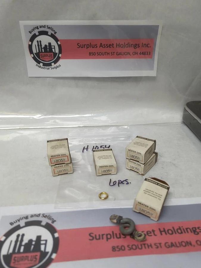 CUTLER-HAMMER,H1054,OVERLOAD HEATER ELEMENT LOT OF 6 NOS