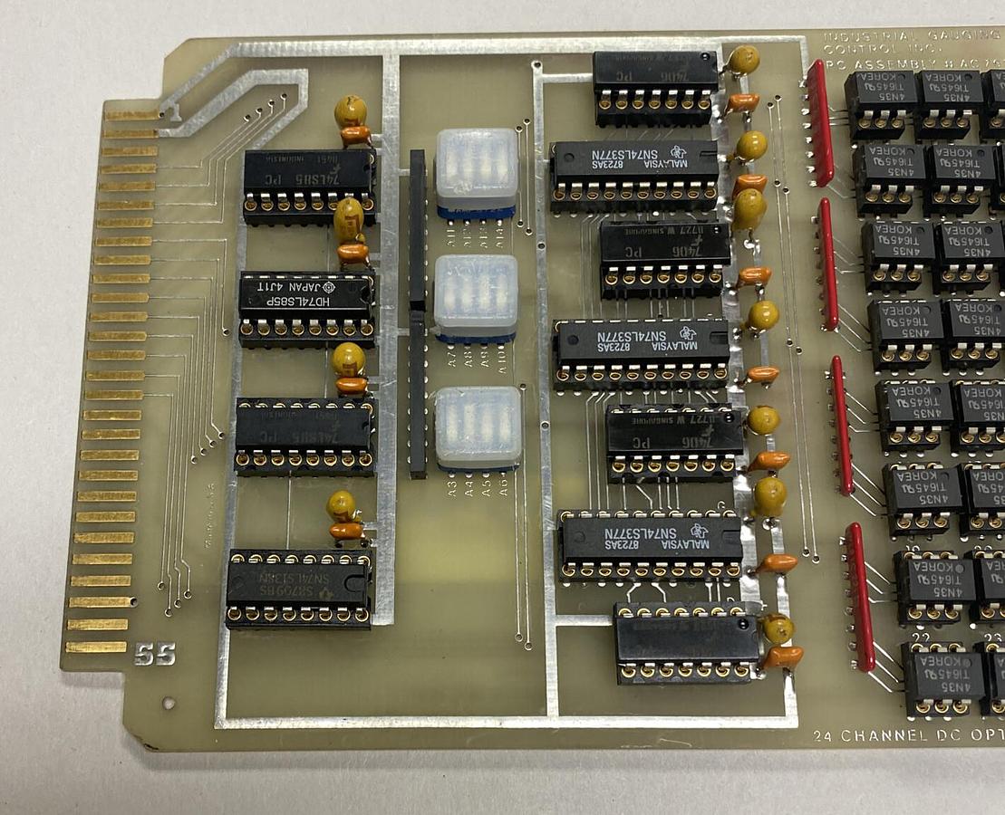 Used Industrial Gauging And Control Inc,AC7637, Output Card