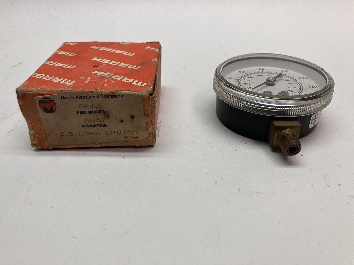 Marsh,J4152,Air Pressure Gauge