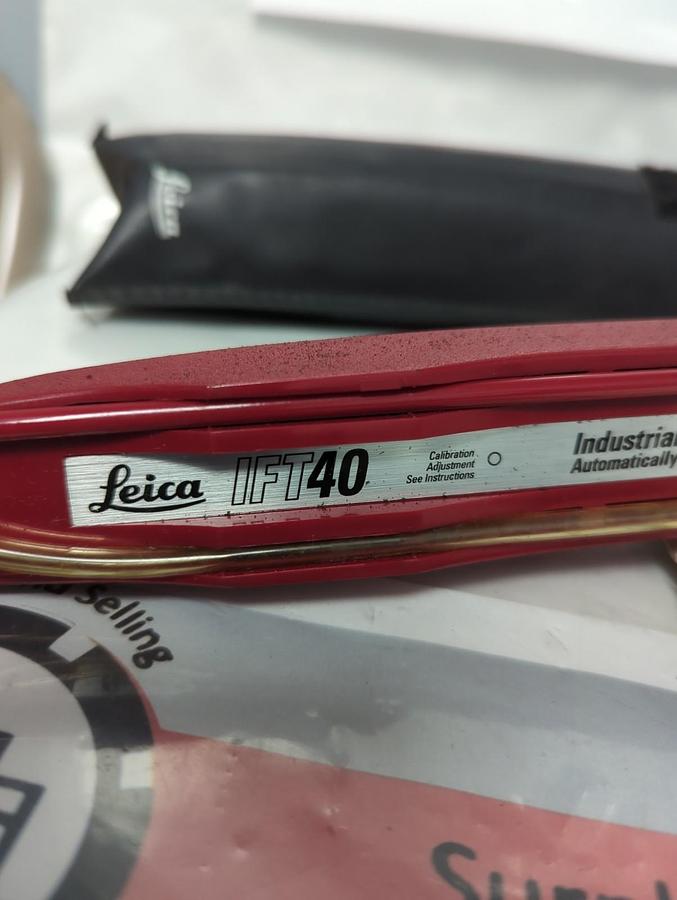 Used LEICA,IFT40,INDUSTRIAL FLUID TESTER #7540 0-30 SCALE PRE-OWNED