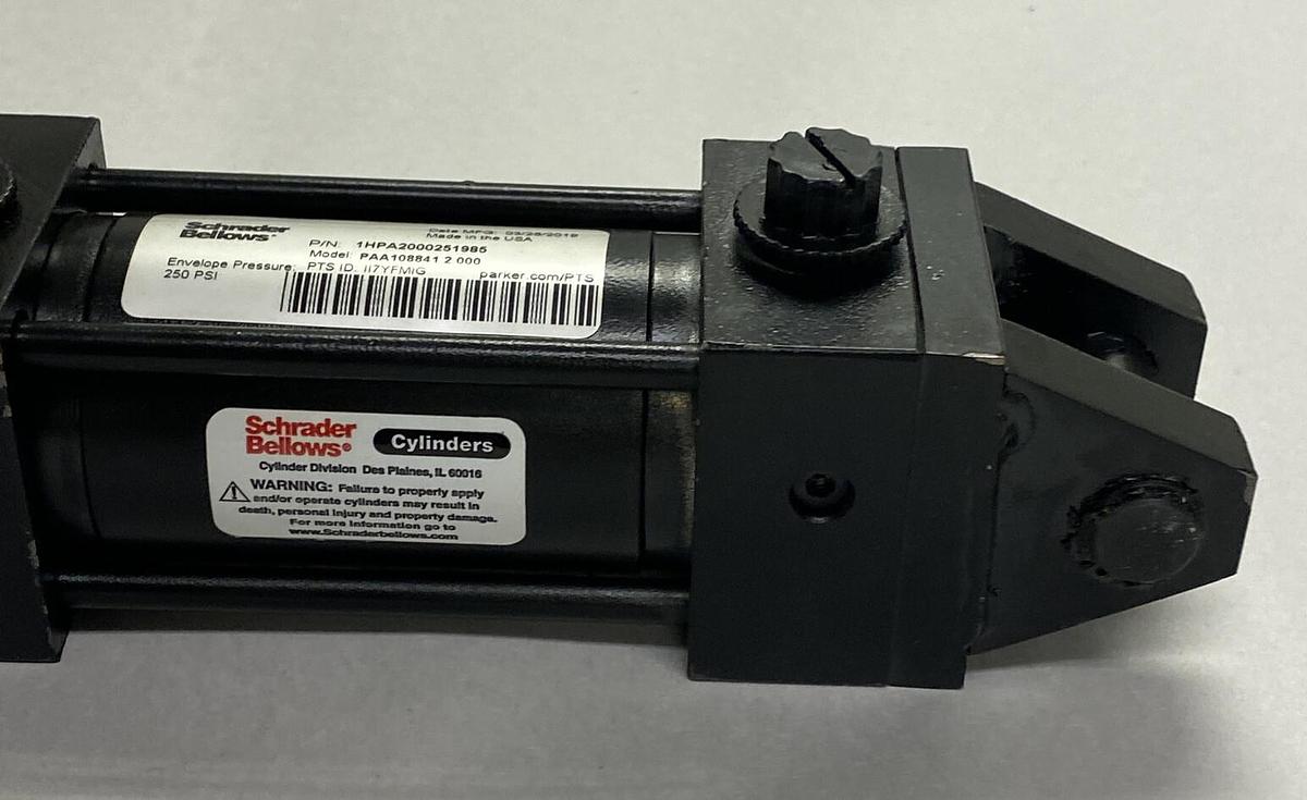 SCHRADER BELLOWS,PAA108841 2000, CYLINDER CYLINDER 250PSI NOS