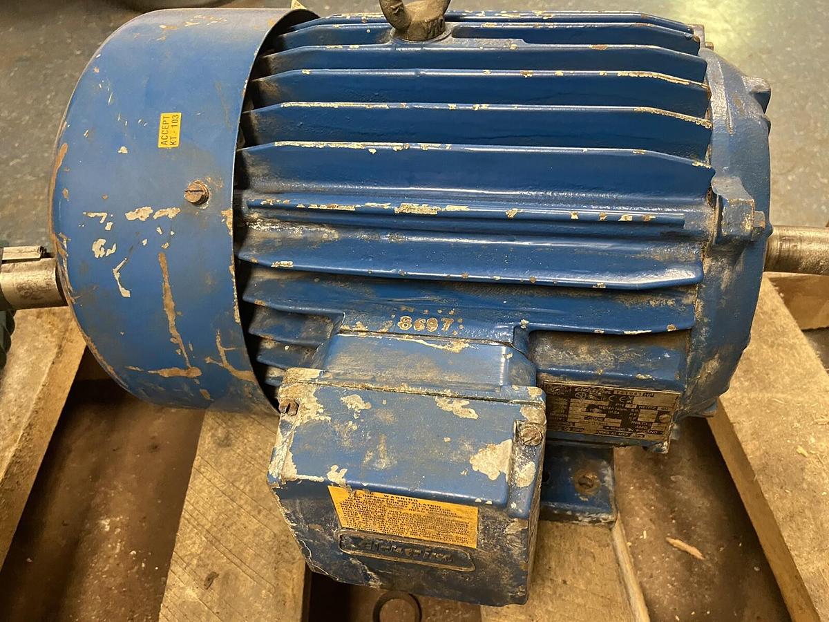 Used Elektrim,Frame 213T,3HP Motor 230/460V 1170RPM Frame 213T
