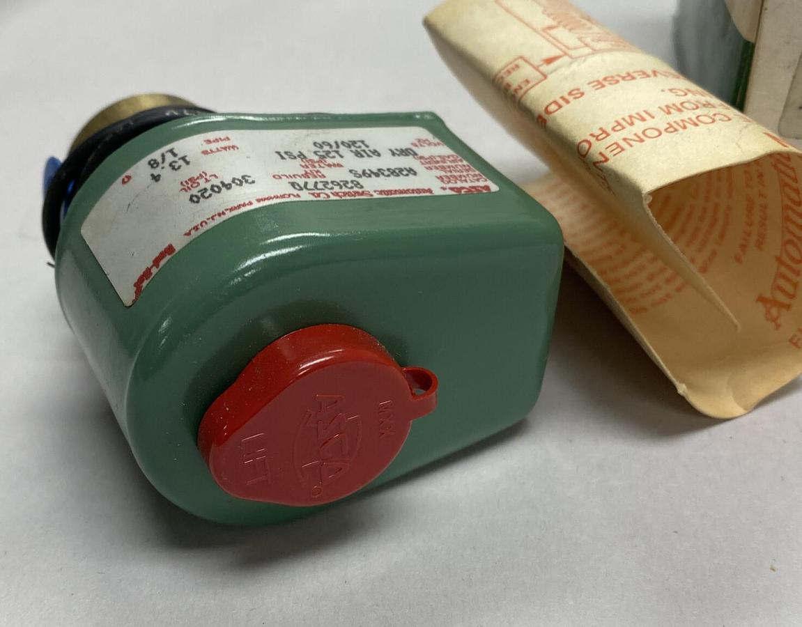 ASCO,826277Q,SOLENOID VALVE 2 WAY 1/8 INCH 120V 60HZ NOS