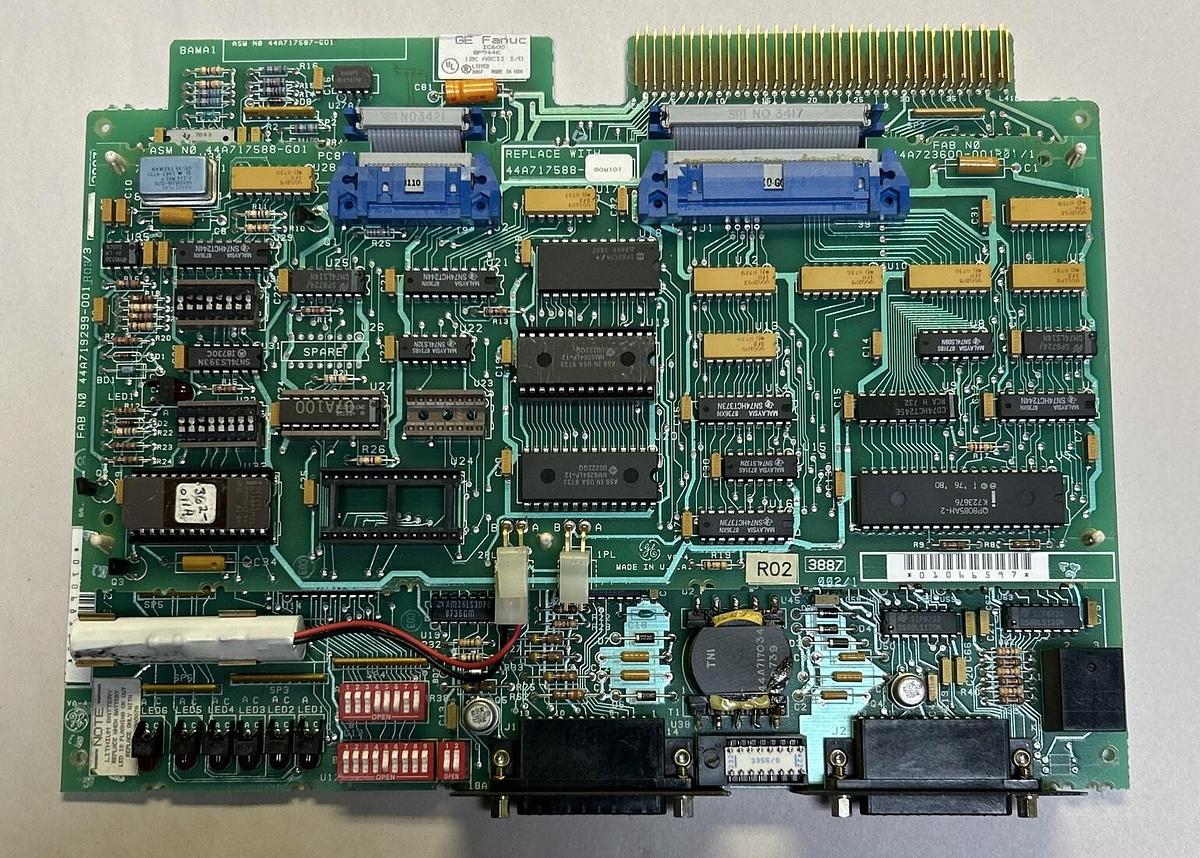 Used GE FANUC,IC600BF944K,I/O MODULE PC BOARD