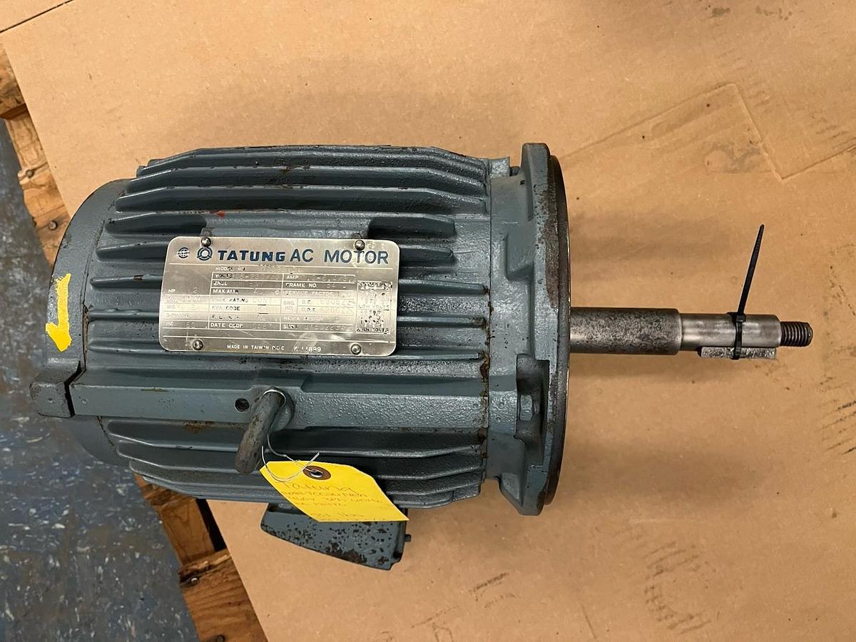 Used TATUNG,T0026NCA,MOTOR 2HP 1140RPM 3PH 184TC