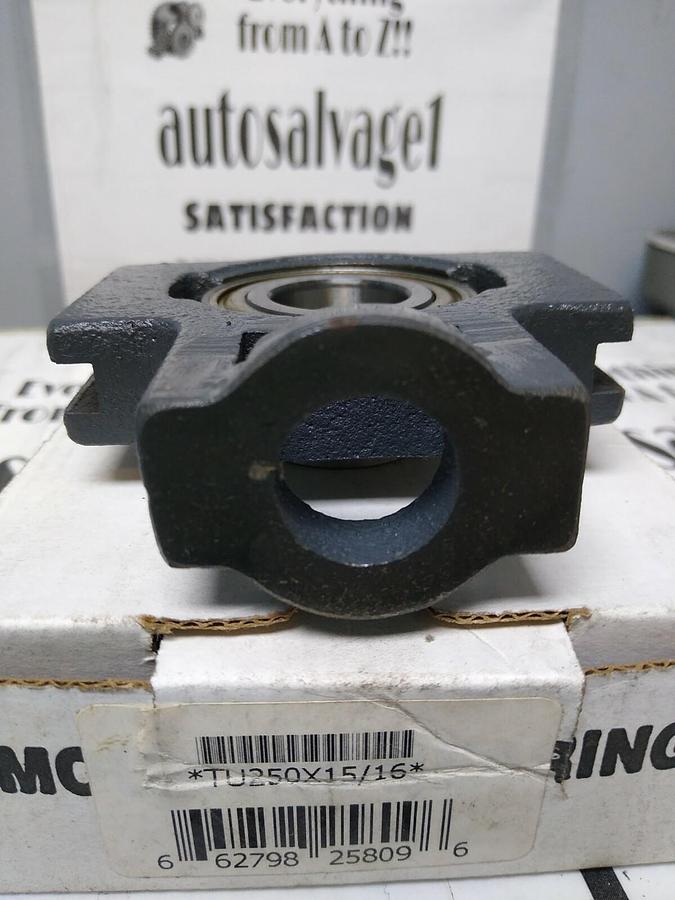 Used Hub City,TU250X15/16,Take Up Bearing 0.94IN ID 2IN Height 4IN Long 4IN Wide NOS