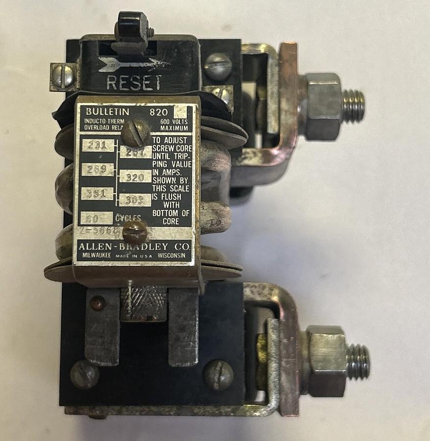 Used ALLEN-BRADLEY,Z-5667,OVERLOAD RELAY