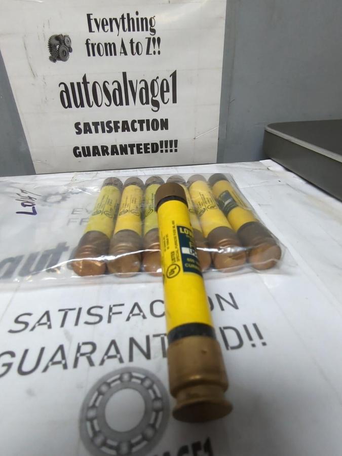 COOPER BUSSMANN,LPS-RK-8SP,LOW PEAK 8 AMP FUSES LOT OF 7