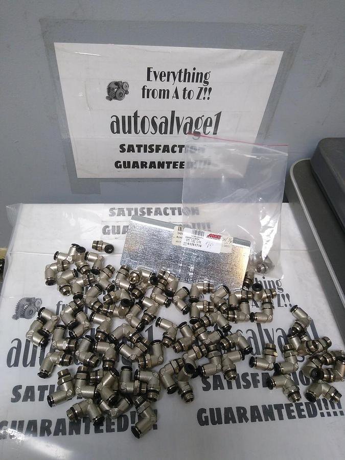 UNBRANDED,61761714,TUBE UNION ELBOW 6MM OD LOT OF 79