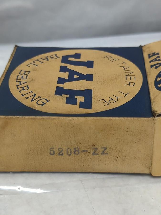JAF,5208-ZZ,DOUBLE ROW BALL BEARING NOS