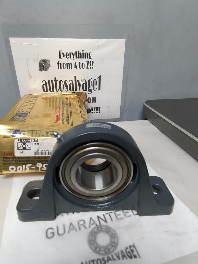HUB CITY,PB220X1-3/4,PILLOW BLOCK BEARING 1-3/4 INCH BORE NOS
