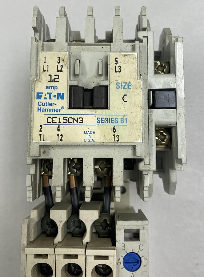 Used Cutler-Hammer,CE15CN3,Series B1 W/ Cutler-Hammer C306DN3