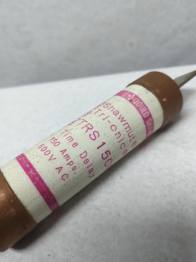 Used GOULD SHAWMUT,TRS150R,TRI-ONIC 150 AMP FUSE PRE-OWNED