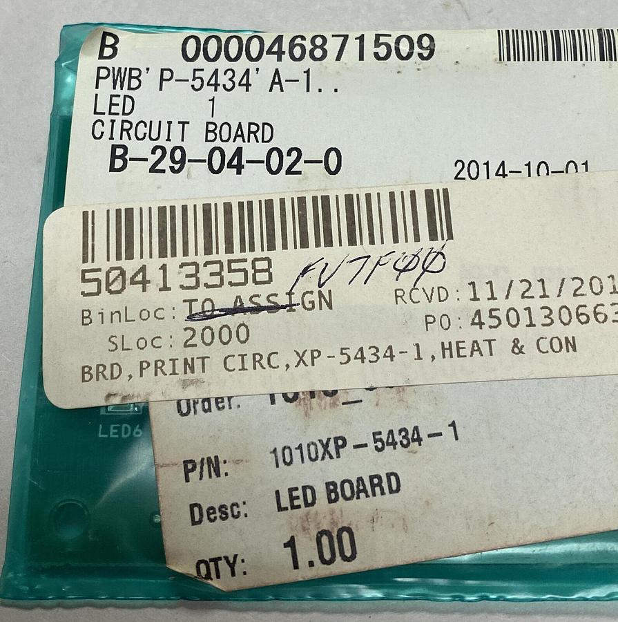 Used ISHIDA,P-5434A,PC BOARD NEW