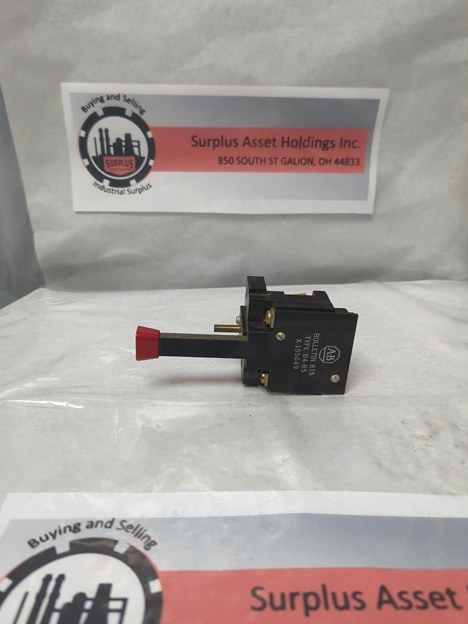 Used ALLEN BTADLEY,X-155649,TYPE B4-B5 OVERLOAD RELAY PRE-OWNED