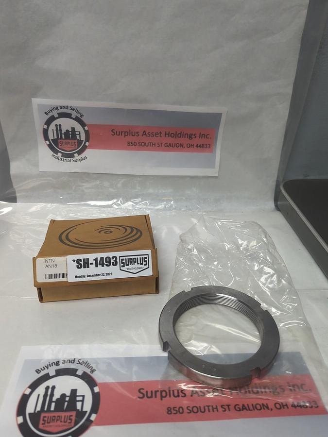 NTN,AN18,BEARING ADAPTER LOCKNUT NOS