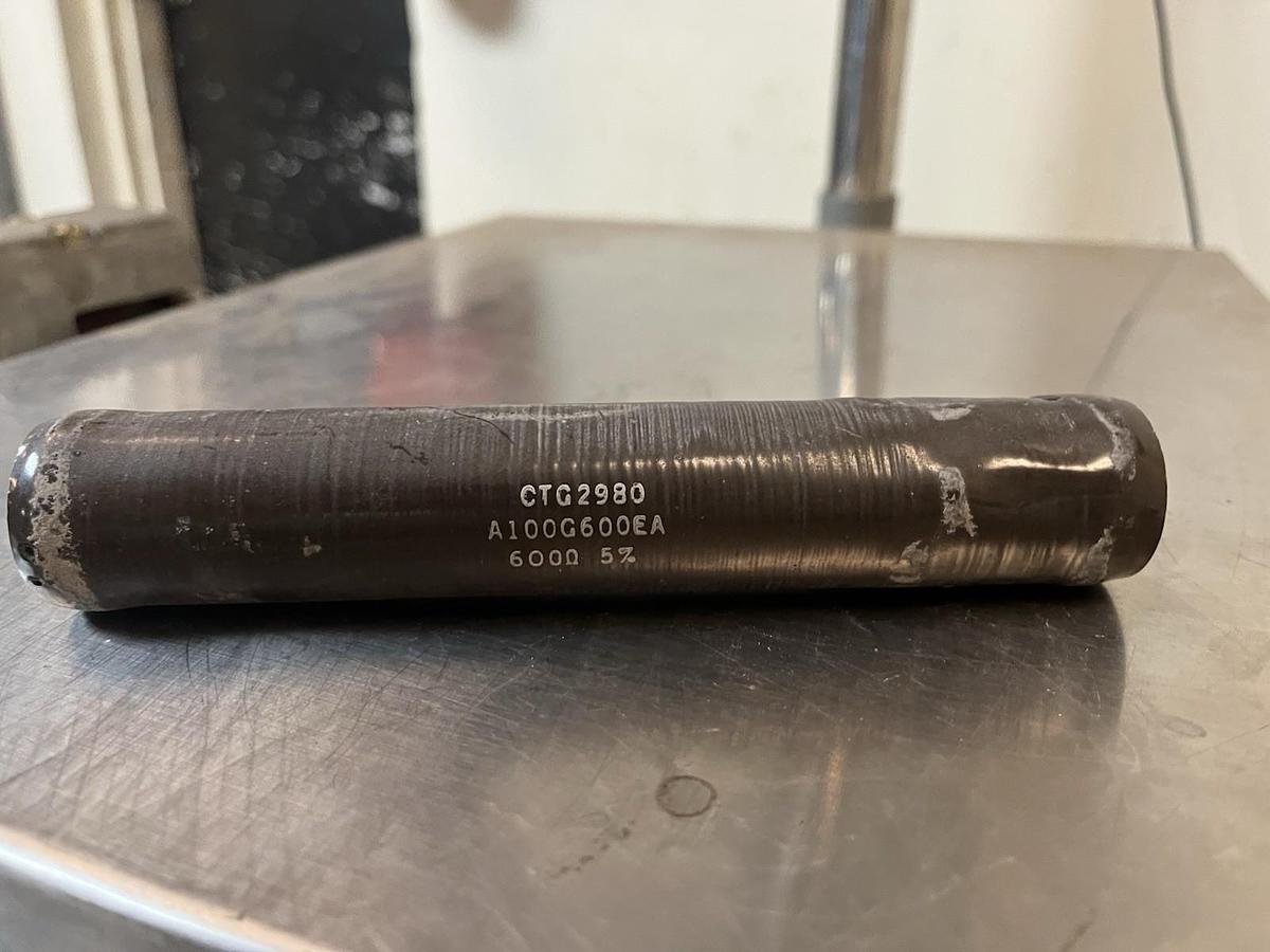 Used CTG,A100G600EA,RESISTOR 100W 600 OHMS