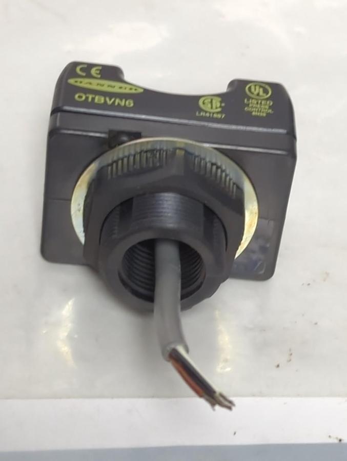 Used BANNER,OTBVN6,OPTICAL TOUCH BUTTON/SENSOR PRE-OWNED
